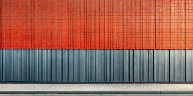 Moderne Zäune Polen