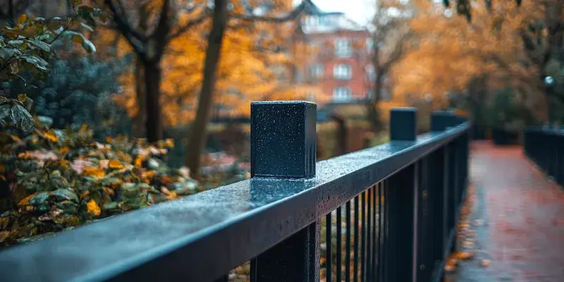 Polnische Gartenzäune